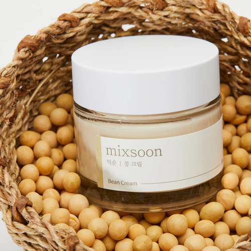 Mixsoon Bean Cream - Crema Facial De Hidratación Intensiva Todo Tipo De Piel Día/noche
