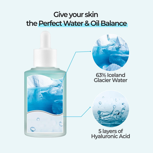 Numbuzin Suero No.6 Hidratante Con Agua Glaciar 50ml Sin Color Añadido Neutro