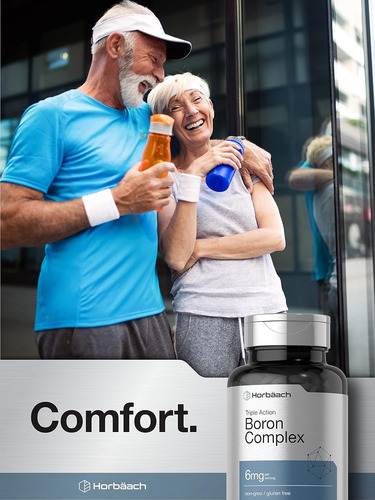 Boron Complex Triple Acción 6 Mg 300 Tabletas | Suplemento Sin Sabor