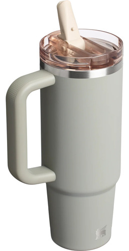Vaso Termic Stanley Quencher Flip Straw H2.0 Adventure Acero Gris The Quencher Protour Flip Straw Tumbler | 30 Oz