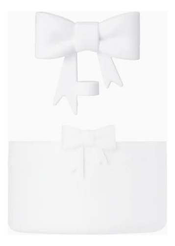 6pcs Accesorios Para Stanley Adorno Con Pajita Con Lazo Cup Blanco
