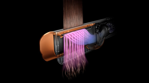 Plancha Secador De Pelo Dyson Airstrait Pelo Mojado A Seco Níquel/cobre