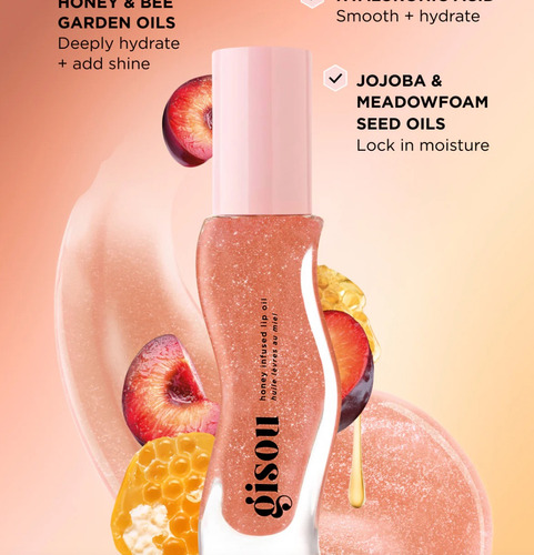 Gisou Aceite Labial Hidratante Con Infusión De Miel