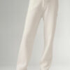 Alo Yoga Pantalon Recto Oversized - Original Beige Scholar Straight Xs - 2