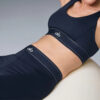 Alo Yoga Top Deportivo Airlift Suit Up Soporte Medio Azul Oscuro Airlift Suit L