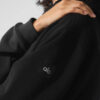 Alo Yoga Chompa Buzo Hoodie Unisex Make Waves Original S - 4 Negro Make Waves
