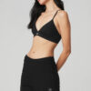 Alo Yoga Corpiño Deportivo Splendor Bra Airbrush Negro Xl