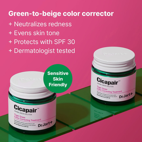 Dr.jart+ Cicapair Tiger Grass- Correctora De Rojez Cream Spf