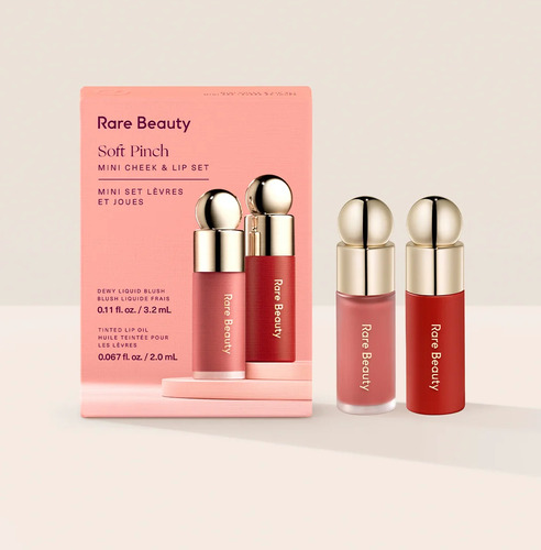 Rare Beauty Mini Soft Pinch Liquid Blush Y Lip Oil Set