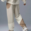 Alo Yoga Pantalón Jogger Unisex Make Waves - Original Marron Y Beige Make Waves S - 4