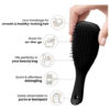 Tangle Teezer Ultimate Detangler - Minicepillo Desenredante Negro