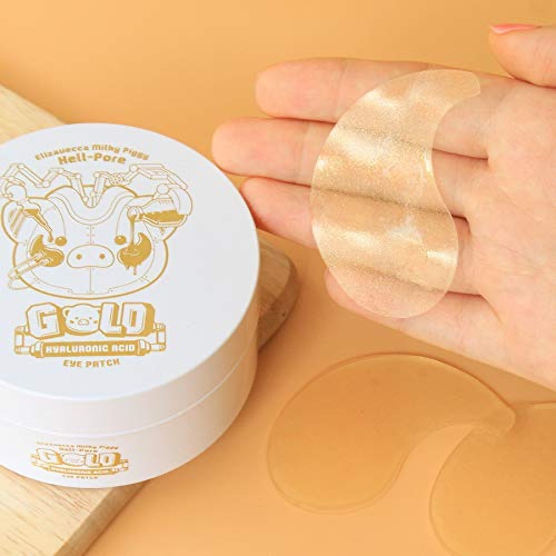 Elizavecca Gold Hyaluronic Acid Eye Patch Parches P/parpados Todo Tipo De Piel Noche