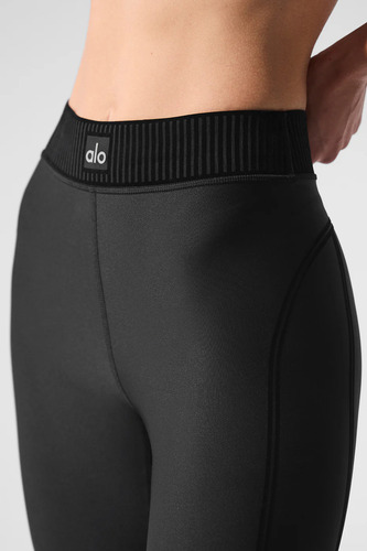 Alo Yoga Leggins Calza Deportiva Airlift High-waist 7/8 Negro Airlift 4 - 6