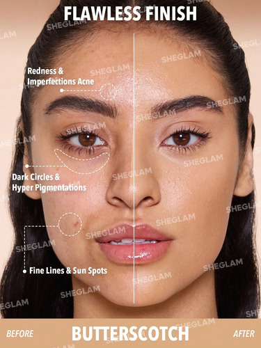 Sheglam Skin Magnet High Coverage Foundation Stick Buttersco Butterscotch