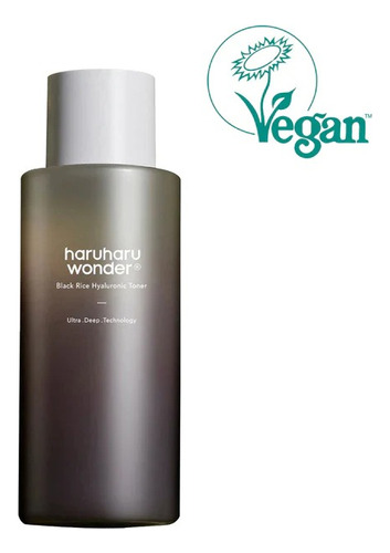 Haruharu Wonder Black Rice Hyaluronic Toner 300ml Momento De Aplicación Día/noche Tipo De Piel Todo Tipo De Piel