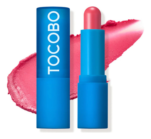 Tocobo Powder Cream Lip Bálsamo Labial Mate Color Rose Peta