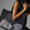 Alo Yoga Totebag 100% Nylon Malla Semitransparente Negro