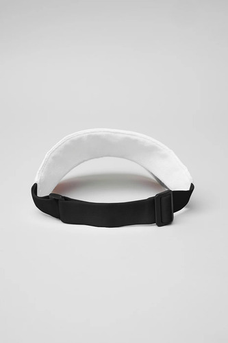Alo Yoga Gorra Visor Solar - Original Blanco Talle Unico Airlift Solar