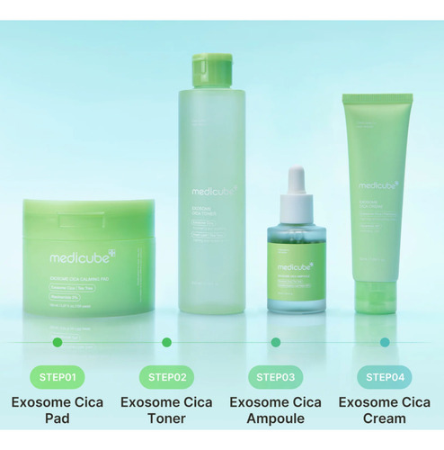 Medicube Exosome Cica Crema Calmante Hidratante Piel Sensibl Sensible Día/noche