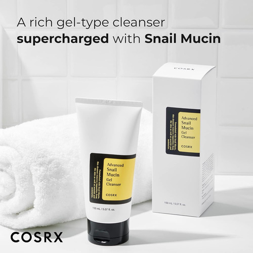 Cosrx Gel Limpieza Facial Profunda Con Baba De Caracol 150ml