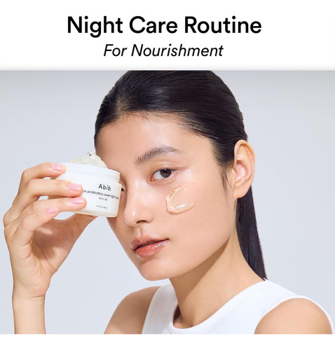 Abib Gel Jelly Hidratante Con Probióticos Y Arroz Noche 80ml Todo Tipo De Piel Noche