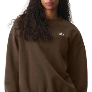 Alo Yoga Pantalon Recto Oversized - Original Beige Scholar Straight Xl - 16