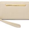 Billetera Steve Madden Bzippy Con Diseño Lisa Color Beige De Sintético