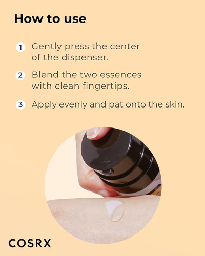 Cosrx Advanced Snail Radiance Dual Essence Niacinamida 80ml