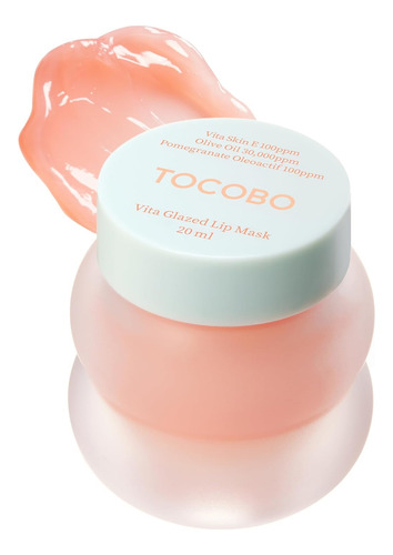 Tocobo Balsamo Vita Glazed Mask 20ml Coral Claro