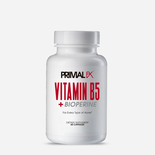Primal Fx I Vitamina B5 + Bioperine I 60 Cap I Dr Ludwig