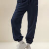 Alo Yoga Pantalón Jogger Deporti Accolade Sweatpant Unisex Azul Marino French Terry L - 12