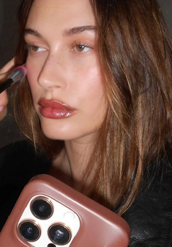 Rhode Labial Peptide Gloss Tint By Hailey Bieber R Pbj - Warm Berry Brown
