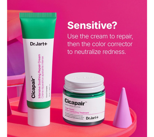 Dr.jart+ Cicapair Tiger Grass- Correctora De Rojez Cream Spf
