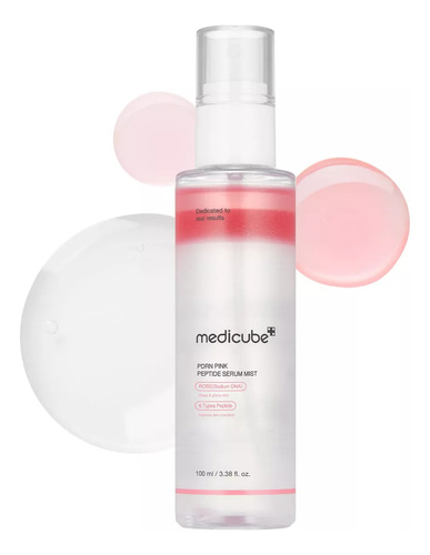 Medicube Pdrn Pink Glutathione Serum Mist Bruma Facial 100ml Momento De Aplicación Día/noche Tipo De Piel Todo Tipo De Piel
