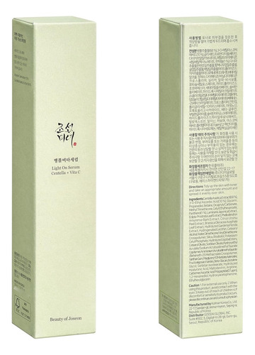 Beauty Of Joseon Light On Serum Vitamina C, Corrector Ojeras Sin Color