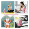 Accesorios Siliconapara Vasos Stanley Llaveros Rosa Brillos Rosa Con Brillos
