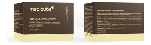 Hidratante Facial Medicube Deep Vitamin C Golden Capsule