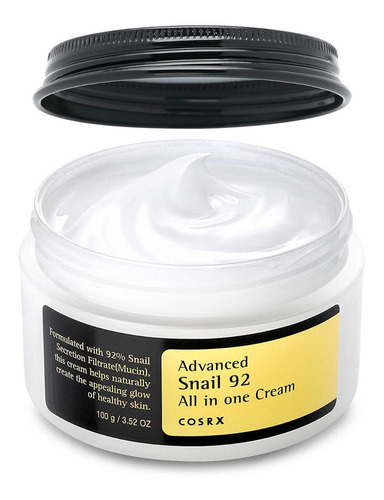 Crema Corena Advanced Snail 92 All In One Cream Cosrx Día/noche Para Piel Sensible De 100ml/100g