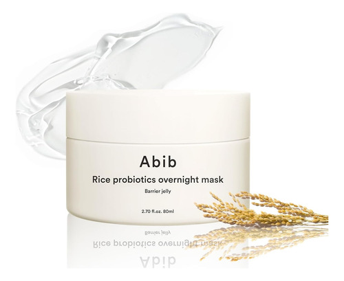 Abib Gel Jelly Hidratante Con Probióticos Y Arroz Noche 80ml Todo Tipo De Piel Noche