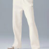 Alo Yoga Pantalon Recto Oversized - Original Beige Scholar Straight Xl - 16