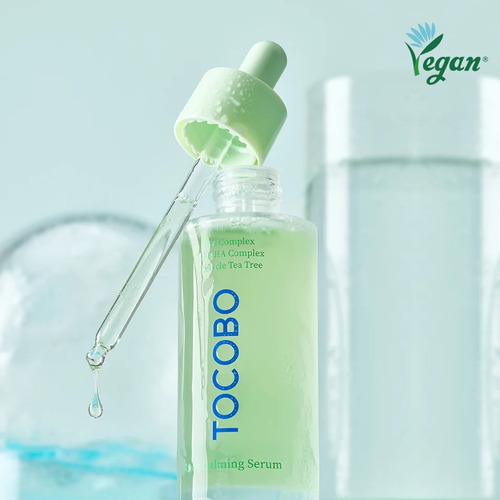 Tocobo Cica Calming Serum Calmante E Hidratante Para Piel Todo Tipo De Piel Día/noche