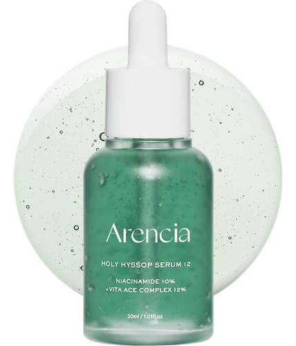 Arencia Holy Hyssop Serum Niacinamida Y Vitaminas Ace Todo Tipo De Piel Día/noche