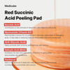 Medicube Almohadillas Red Succinic Acid Peeling Facial Grasa Noche