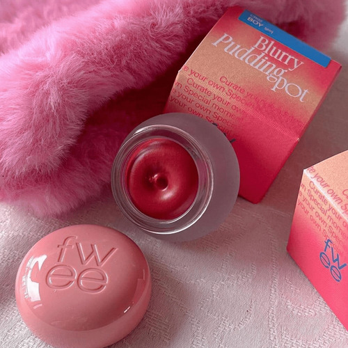 Fwee Lip Labial Y Rubor 2 En 1 - Lip&cheek Glowy Jelly Pot Cereza