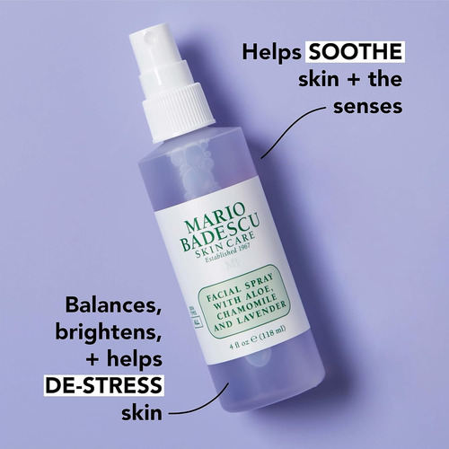 Mario Badescu - Spray Facial - Chamomile Y Lavender - 118 Ml Todo Tipo De Piel Día/noche