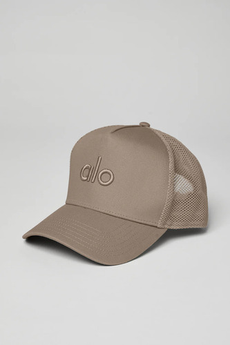 Alo Yoga Gorra District Trucker Original Marrón Claro Talla Unica District Trucker