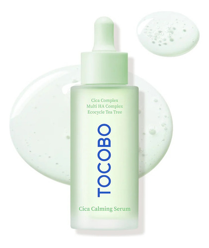 Tocobo Cica Calming Serum Calmante E Hidratante Para Piel Todo Tipo De Piel Día/noche
