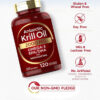 Carlyle Aceite De Krill Antártico 2000 Mg 120 Cápsulas Bland Sin Sabor