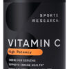 Vitamina C - 1 Gramo X 240 Capsulas Veganas - Made In Usa Sabor Sin Sabor