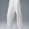 Alo Yoga Pantalón Jogger Deporti Accolade Sweatpant Unisex Blanco French Terry Xl - 16